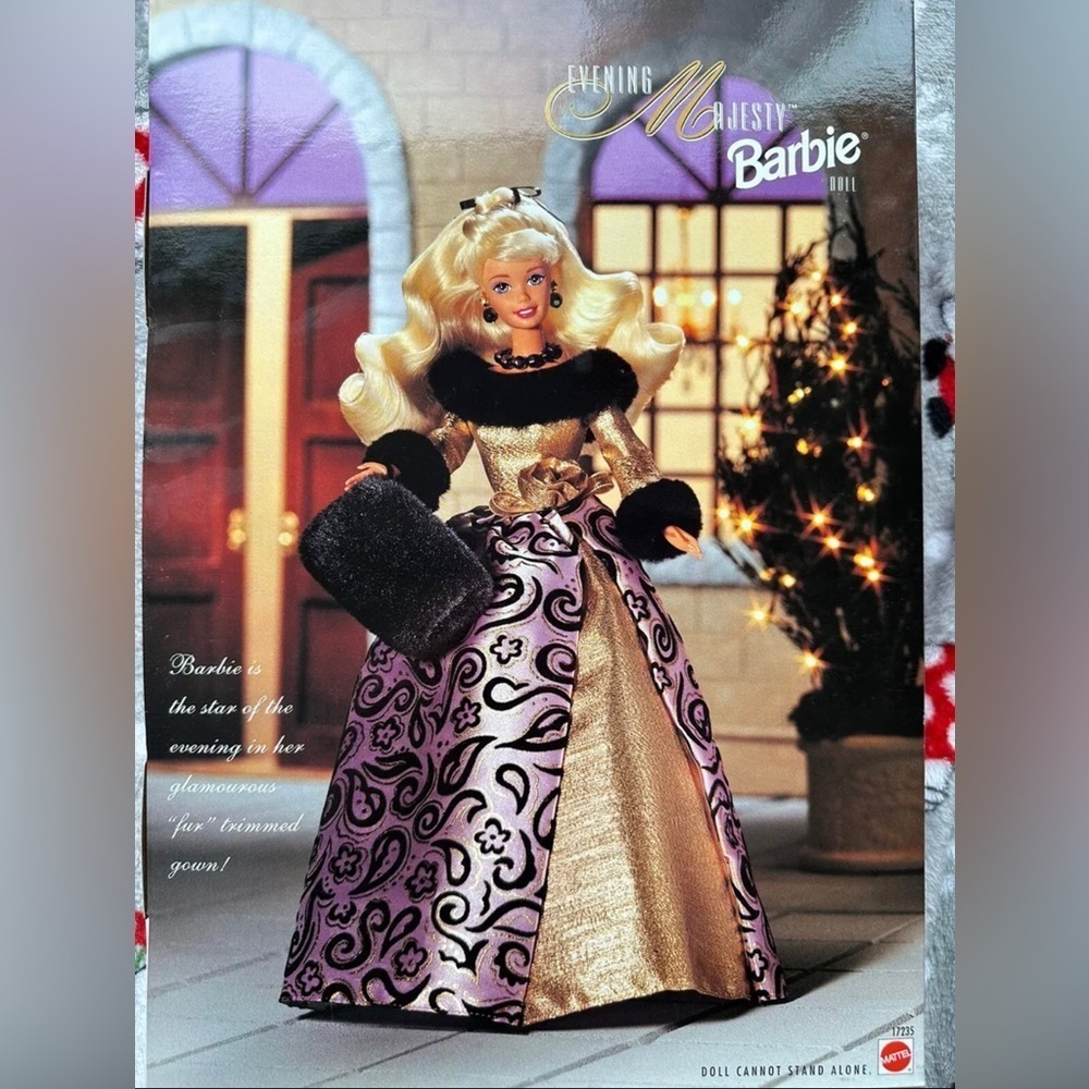 Evening Majesty Barbie Doll Special Edition Mattel 1996 Elegance Series In BOX - Picture 2 of 4